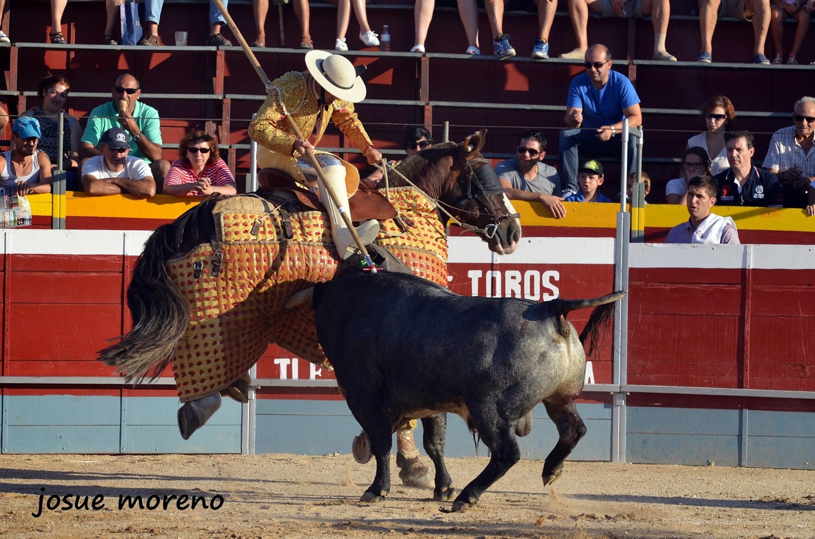 Josue Moreno SANTA CRUZ DEL RETAMAR, novillada de PABLO MAYORAL