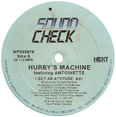 Hurby's Machine Featuring Antoinette ‎– I Got An Attitude (VLS) (1987) (256 kbps)