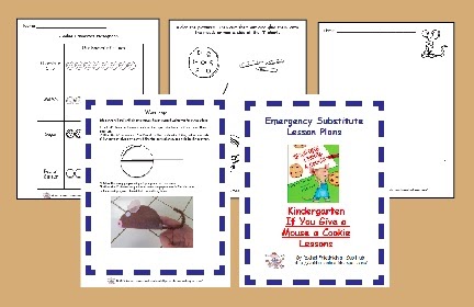 Classroom Freebies Too: Kindergarten Emergency Sub Plans for FREE
