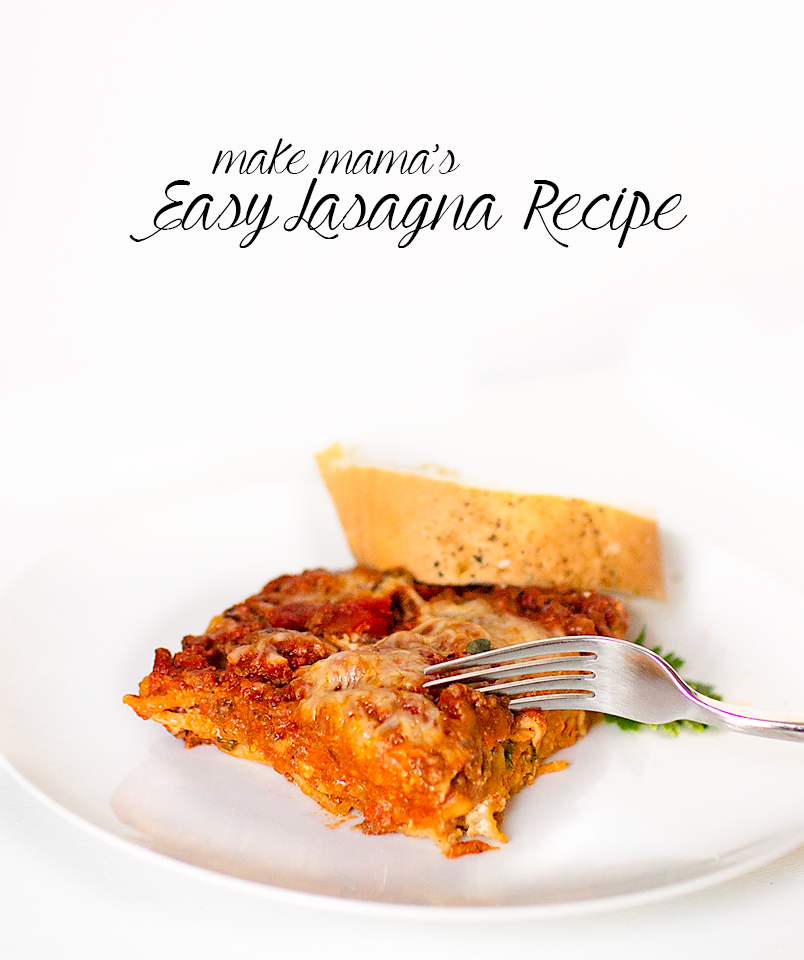 This Easy Lasagna Recipe is one of our holiday traditions. Ragu Pasta Sauce is always our number one choice for Italian cooking! This dish also freezes beautifully, and makes a great meal to give to family and friends when you want to share a freezer meal! 
