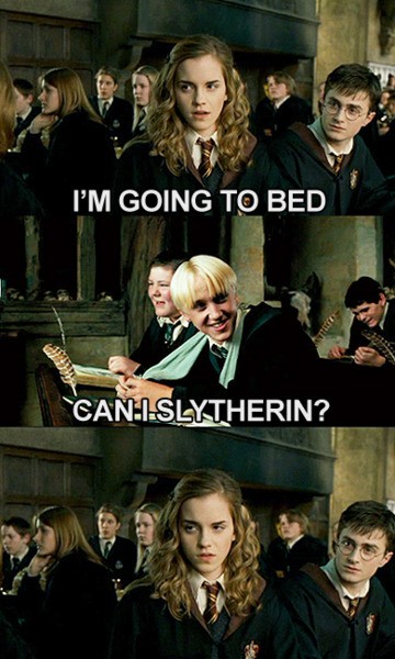 may i slytherin