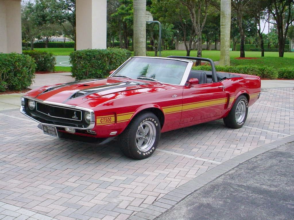 1968 Red Shelby Mustang