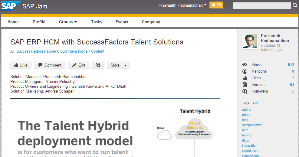Journal on Product Design and Development SAP SuccessFactors Talent