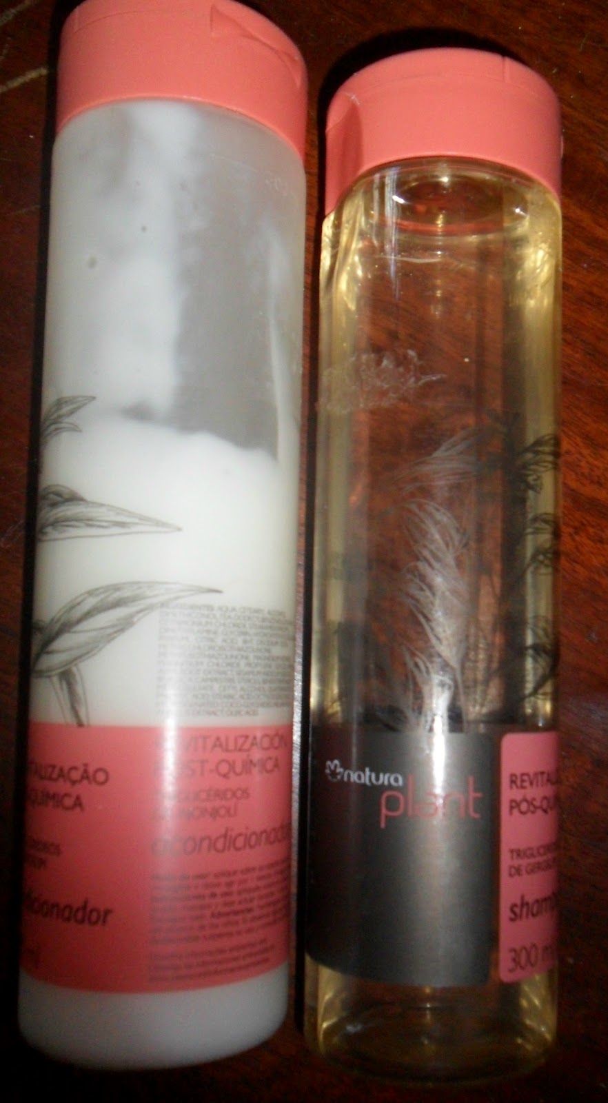 Bia Personal Teste Shampoo + Condicionador Natura Plant Revitalização