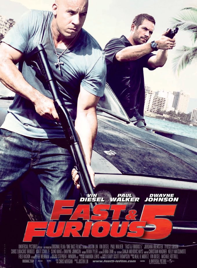 A new international poster of Fast and Furious 5 aka Fast Five