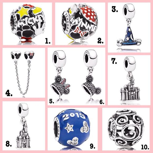 shipsfromus Preorder for Selected DISNEY© PARK EXCLUSIVE Charms by