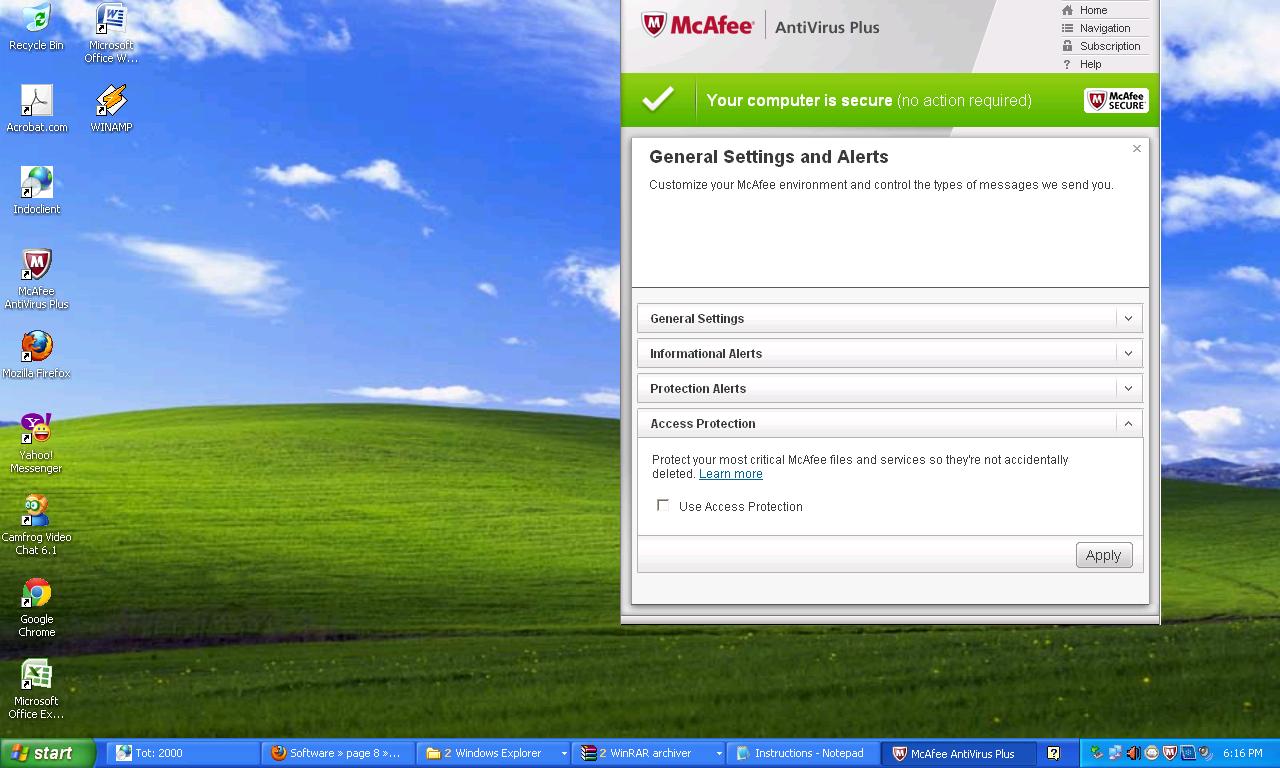 crack for mcafee internet security 2011