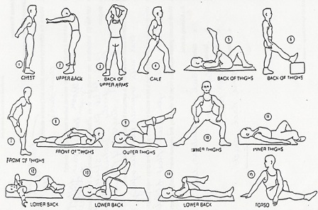 Stretch exercises will give