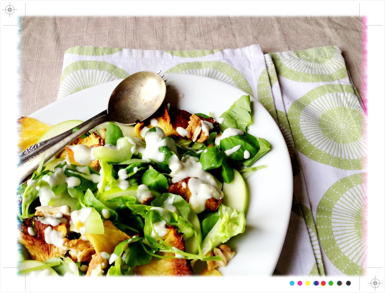 Toast Ottolenghi’s Romaine, Pineapple & Salad IHCC