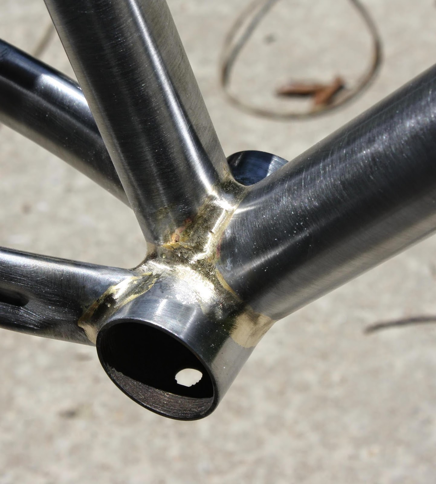 MEECH Custom Bicycles Seat Tube Replacement