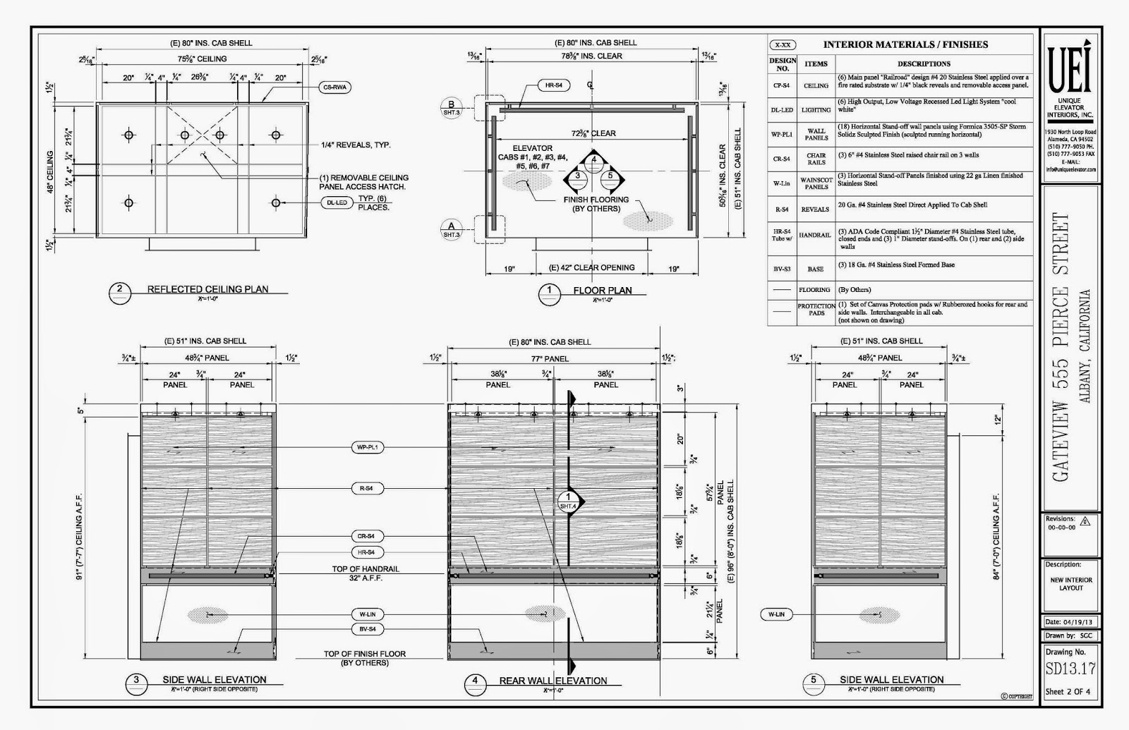 ARCXEN CAD Design Studio SHOP DRAWINGS