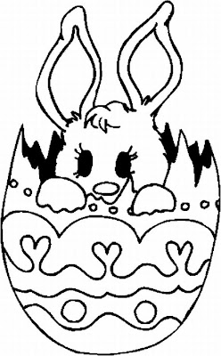 Cute Easter Coloring Pages 
