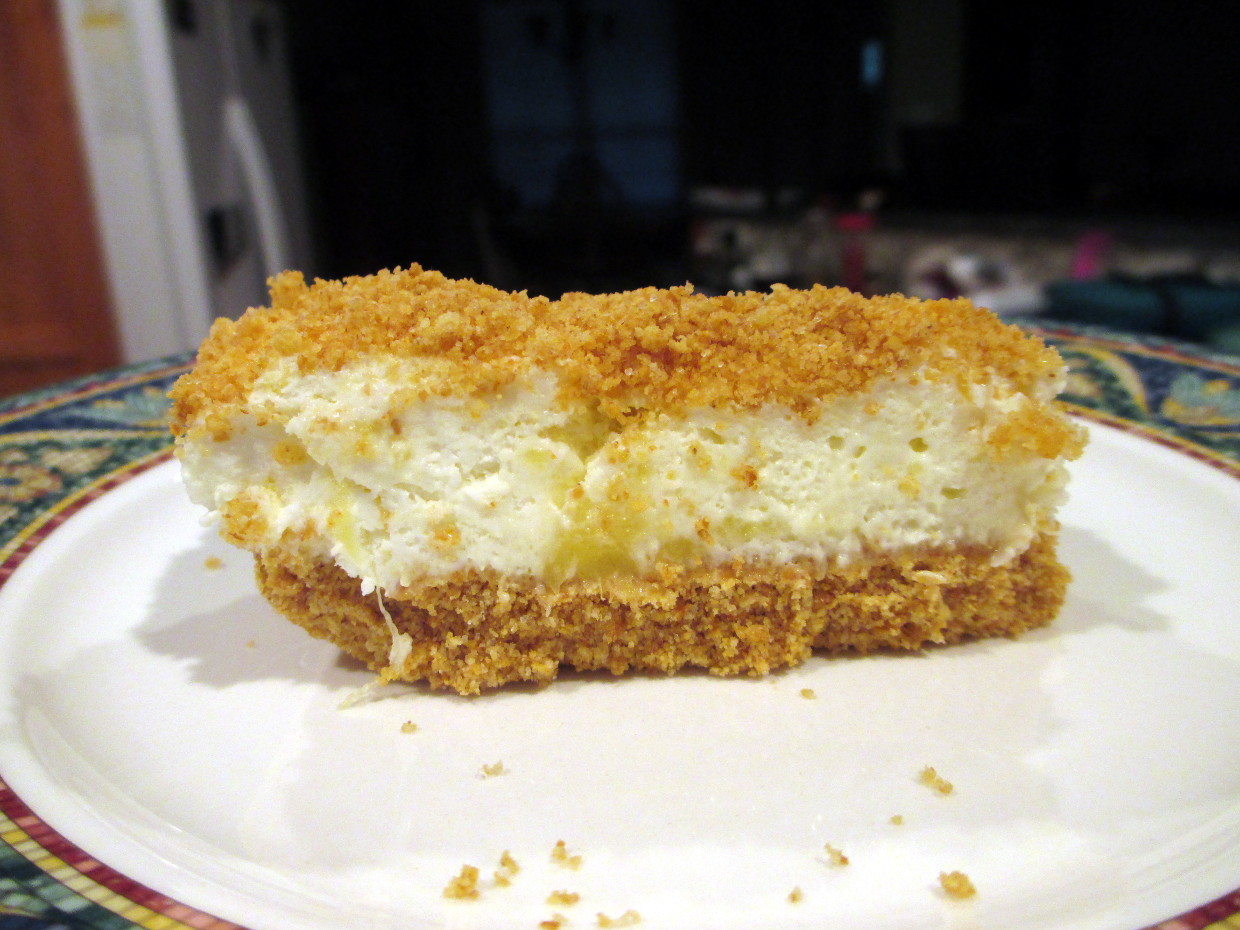 The Nostalgic Cook Pineapple and Marshmallow Dessert aka Pineapple Marlow