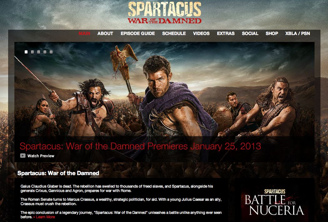 Spartacus Season 3 Complete Download 480p - Moviesak47