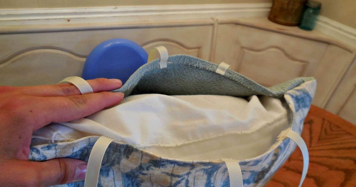 Company of 7 Designs Easy NO ZIPPER Slipcover Pillows Tutorial