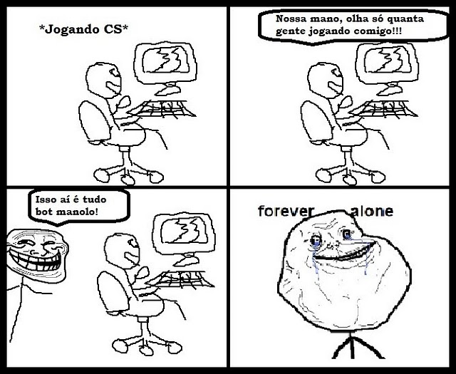 Troll Connection Forever+alone+portugues