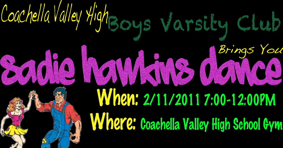Las Panchas Inc. D Sadie Hawkins Dance Poster