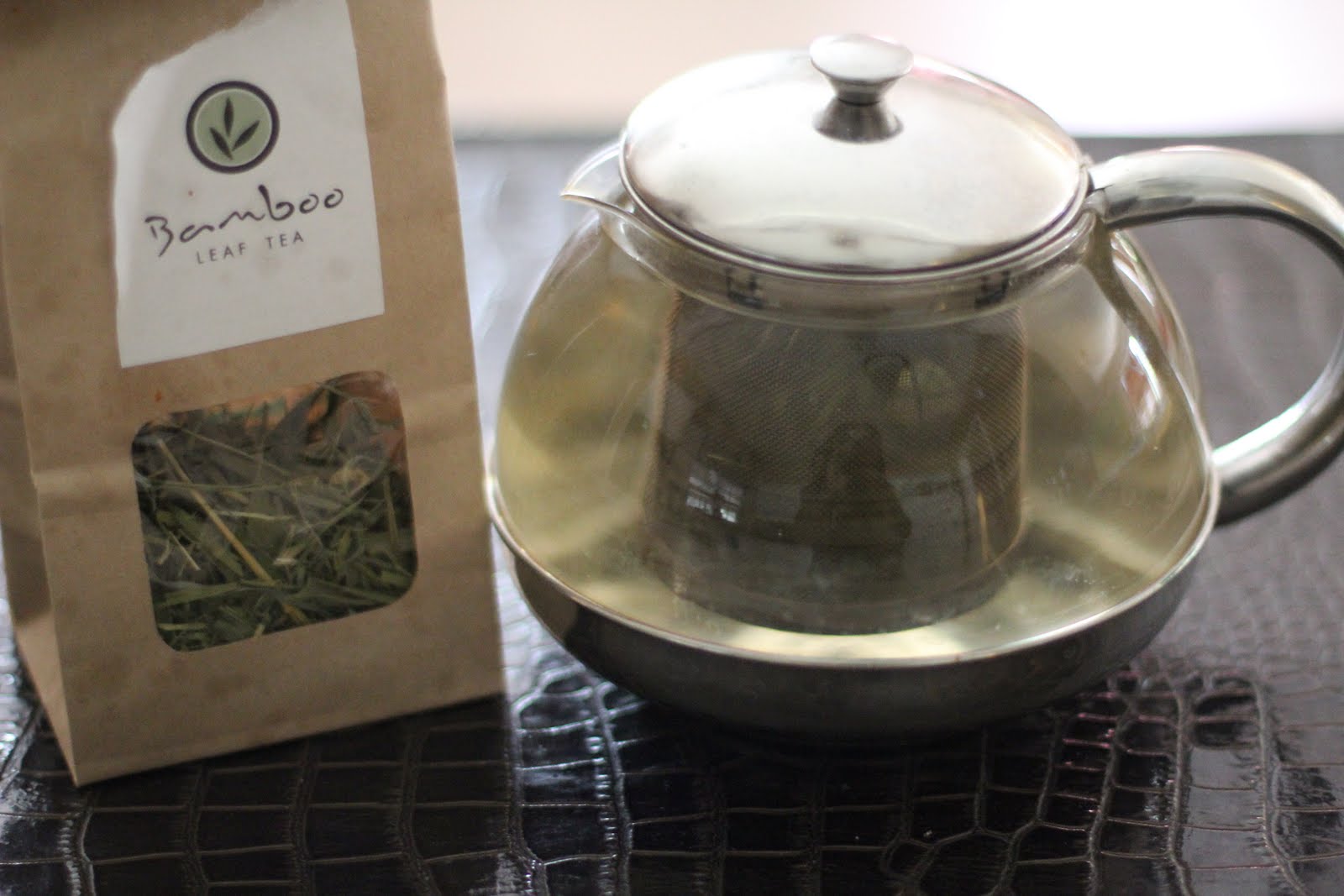 Bamboo Tea! Yet another way to get your silica fix.