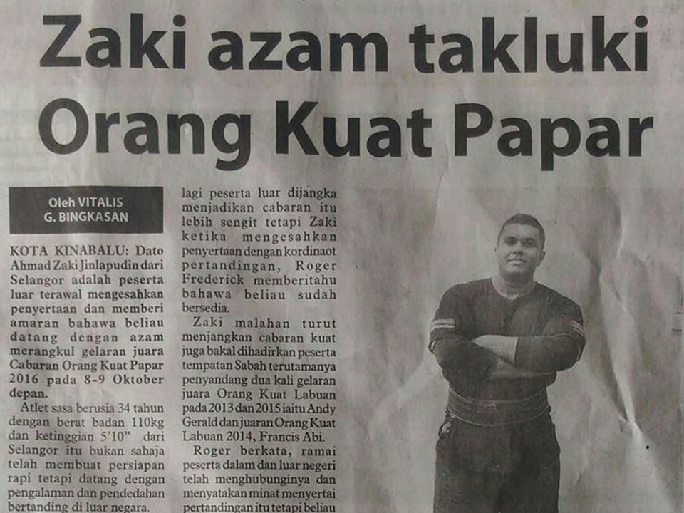 Dato Zaki Khan on Media