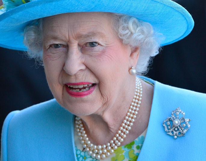 ROSE C'EST LA VIE Queen Elizabeth II Here and Hair for Sixty Years