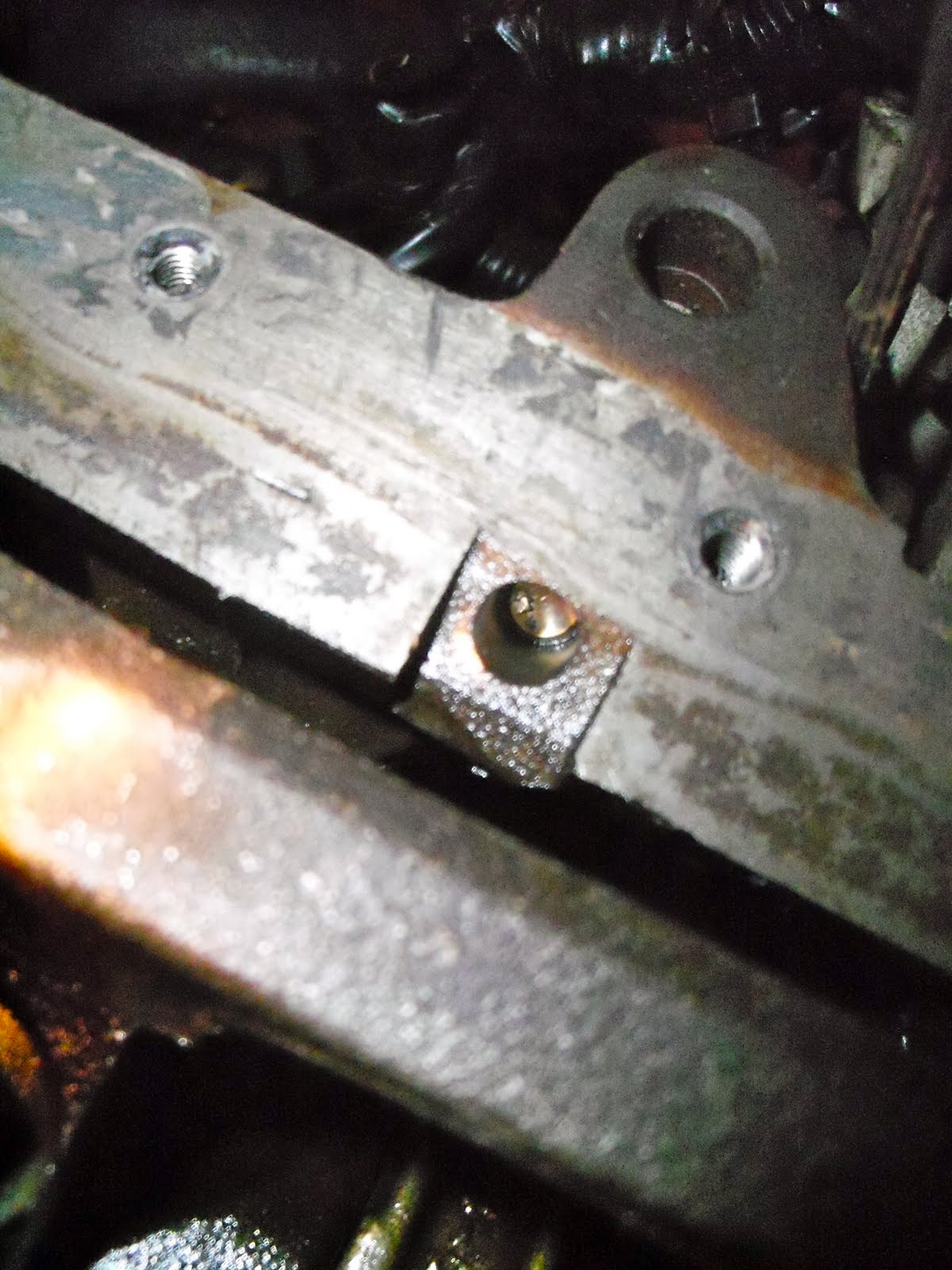ziptied z dipstick holes