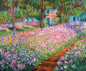 Claude Monet's Garden c. 1900
