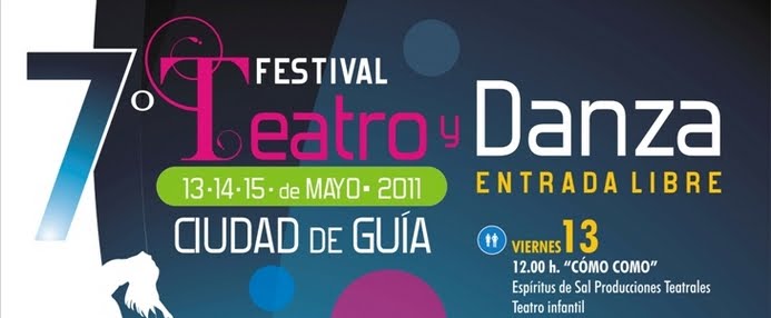 Espíritus de sal en el 7º FESTIVAL DE TEATRO DE GUÍA