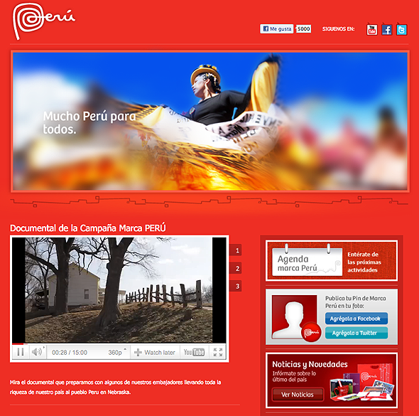alma creativa Campaña Marca Perú, Nebraska