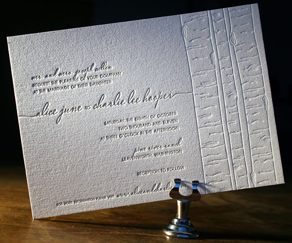  Bella Figura has been my goto for letter press wedding invitations