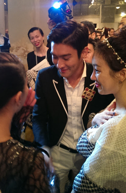 Special For Siwon: [PIC] 130509 Chanel Cruise Collection Fashion Show