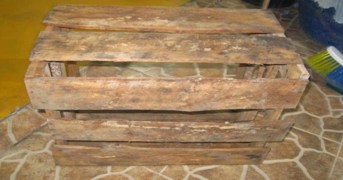 Proyecto reciclado: Mueble para zapatos