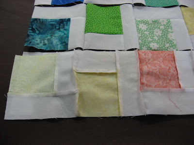 How to Chain Sew a Quilt Top ~ A Picture Tutorial