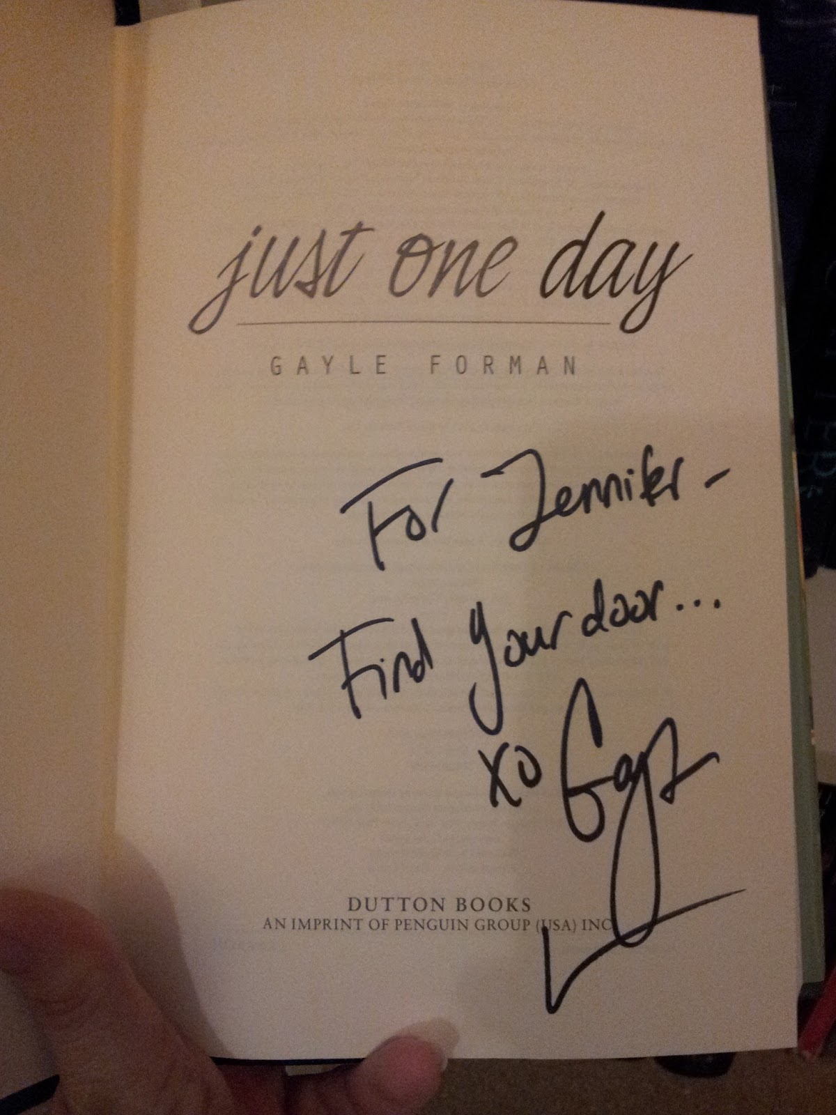 just one day book series just one day book series