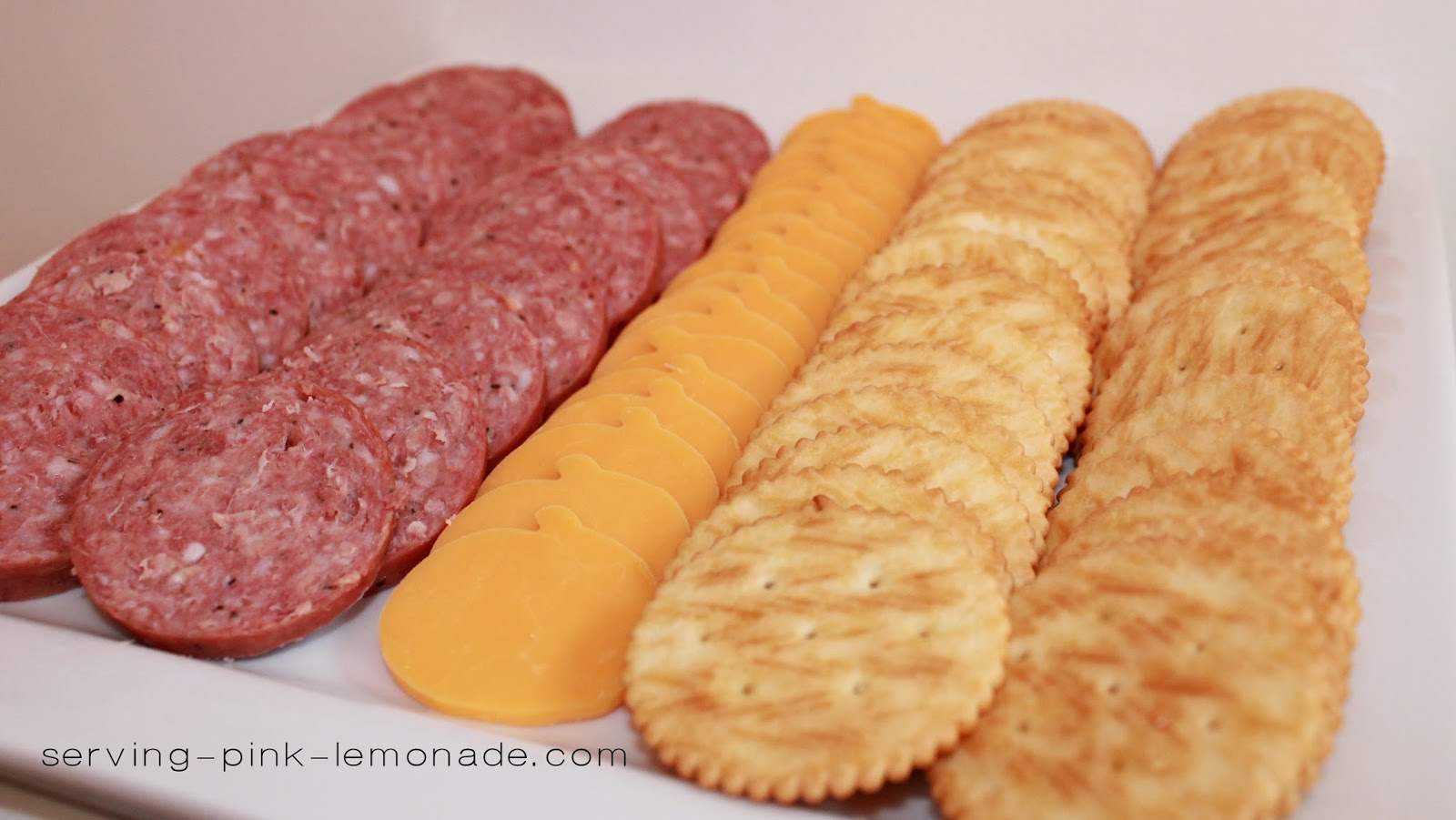 Serving Pink Lemonade Halloween Snack