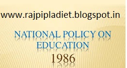 National Policy on Education 1986