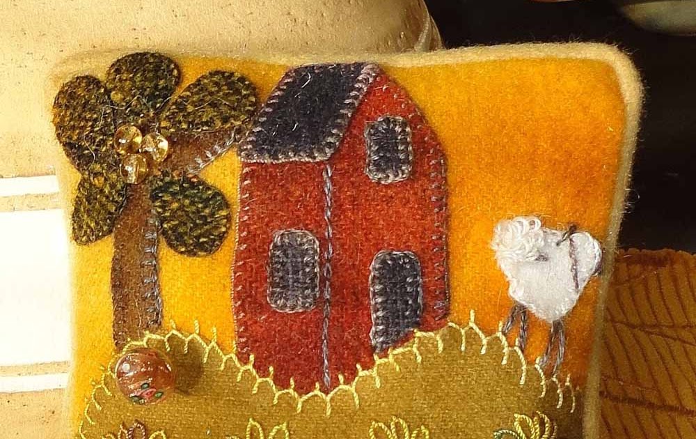 The Thread Gatherer Wool Pincushions