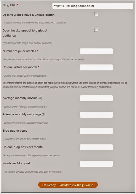 Cara Cek Harga Website Atau Blog Cara Cek Harga Website Atau Blog
