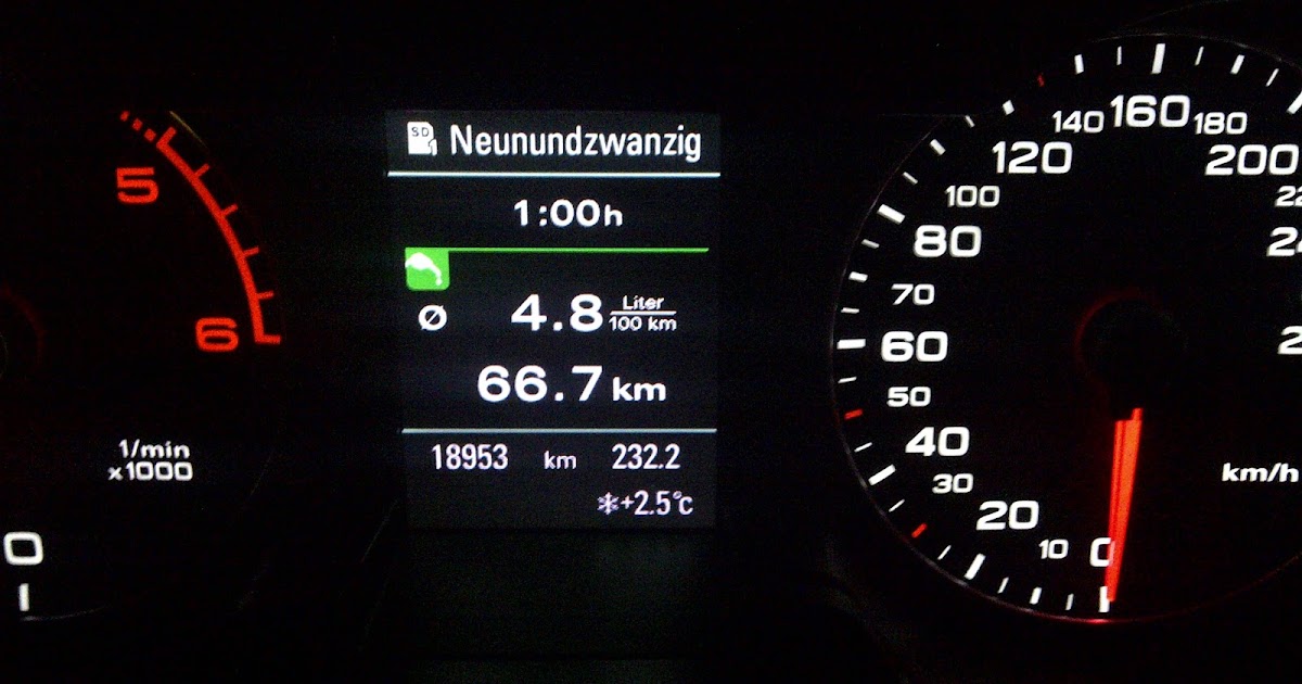 Audi A4 Fuel Consumption Km/l