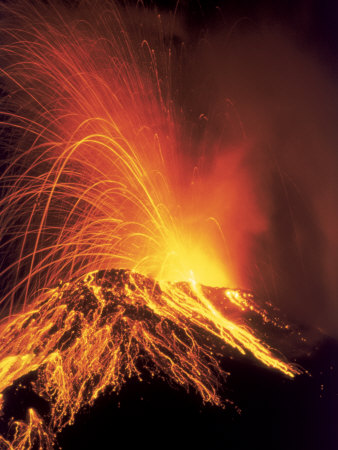 Eruption Of Volcano