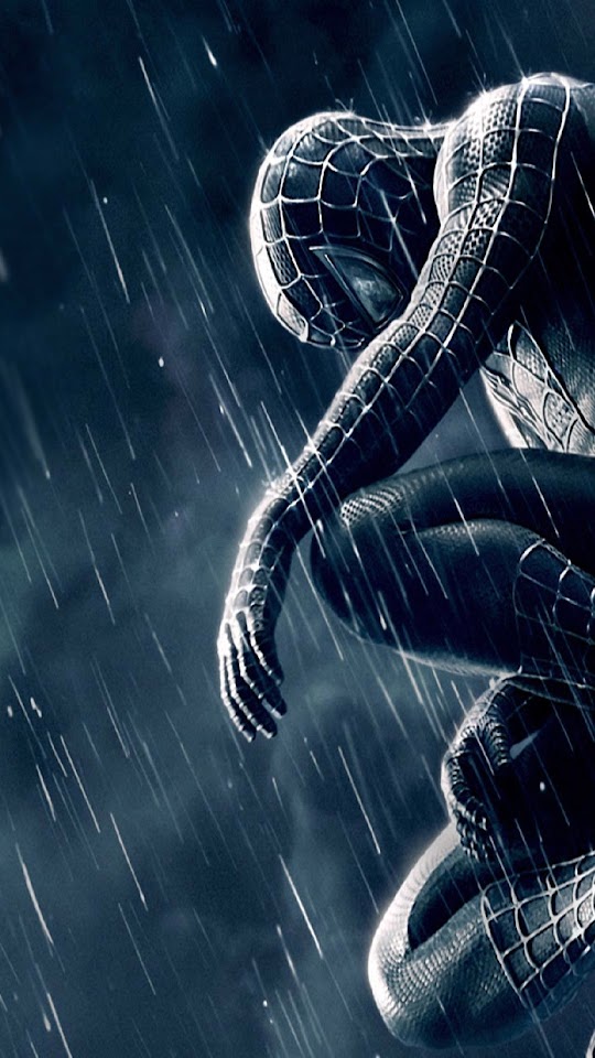 Spiderman 3 Black And Blue  Galaxy Note HD Wallpaper