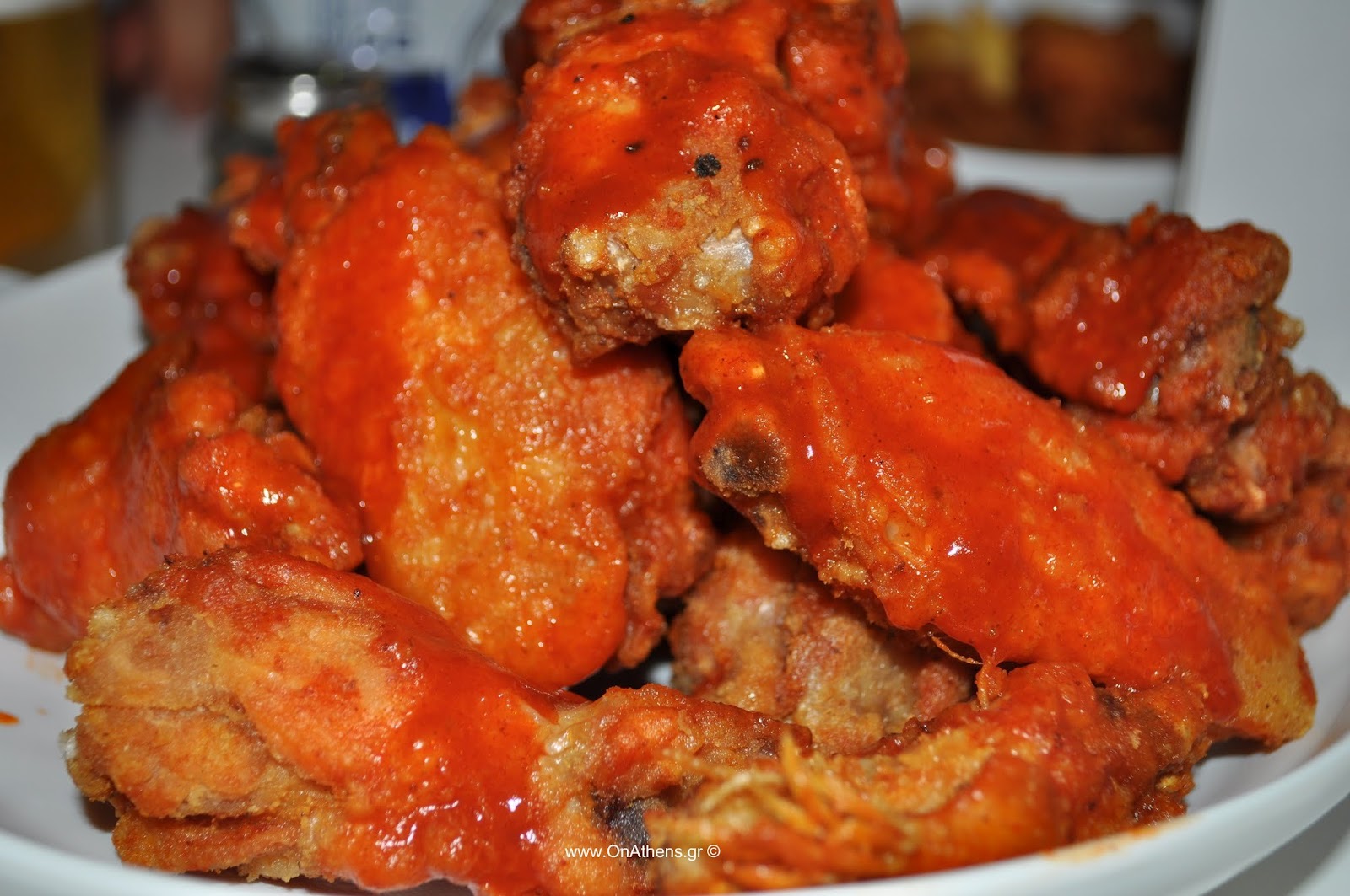 On Athens Chicky's 100 Chicken Wings!