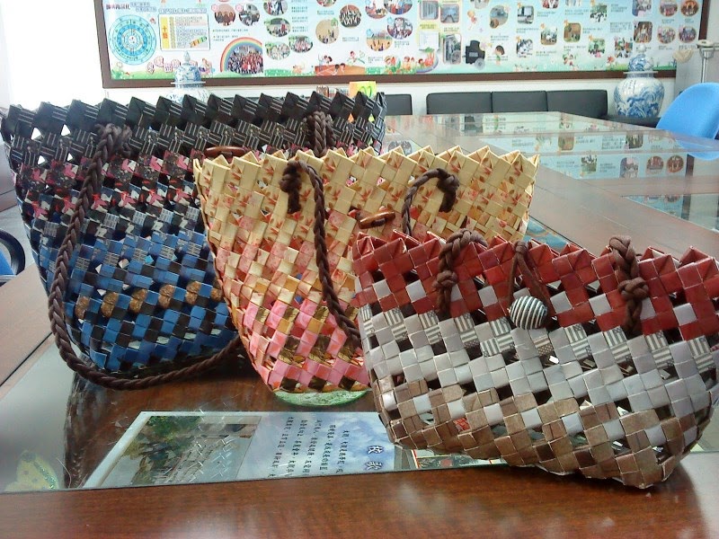 Touchy Craft Touchy Craft paper woven bags
