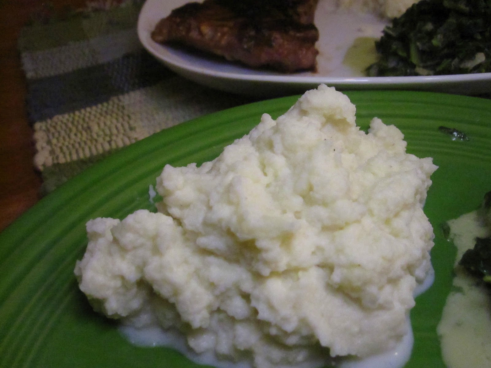 Elizabeth's Dutch Oven Cauliflower Mash