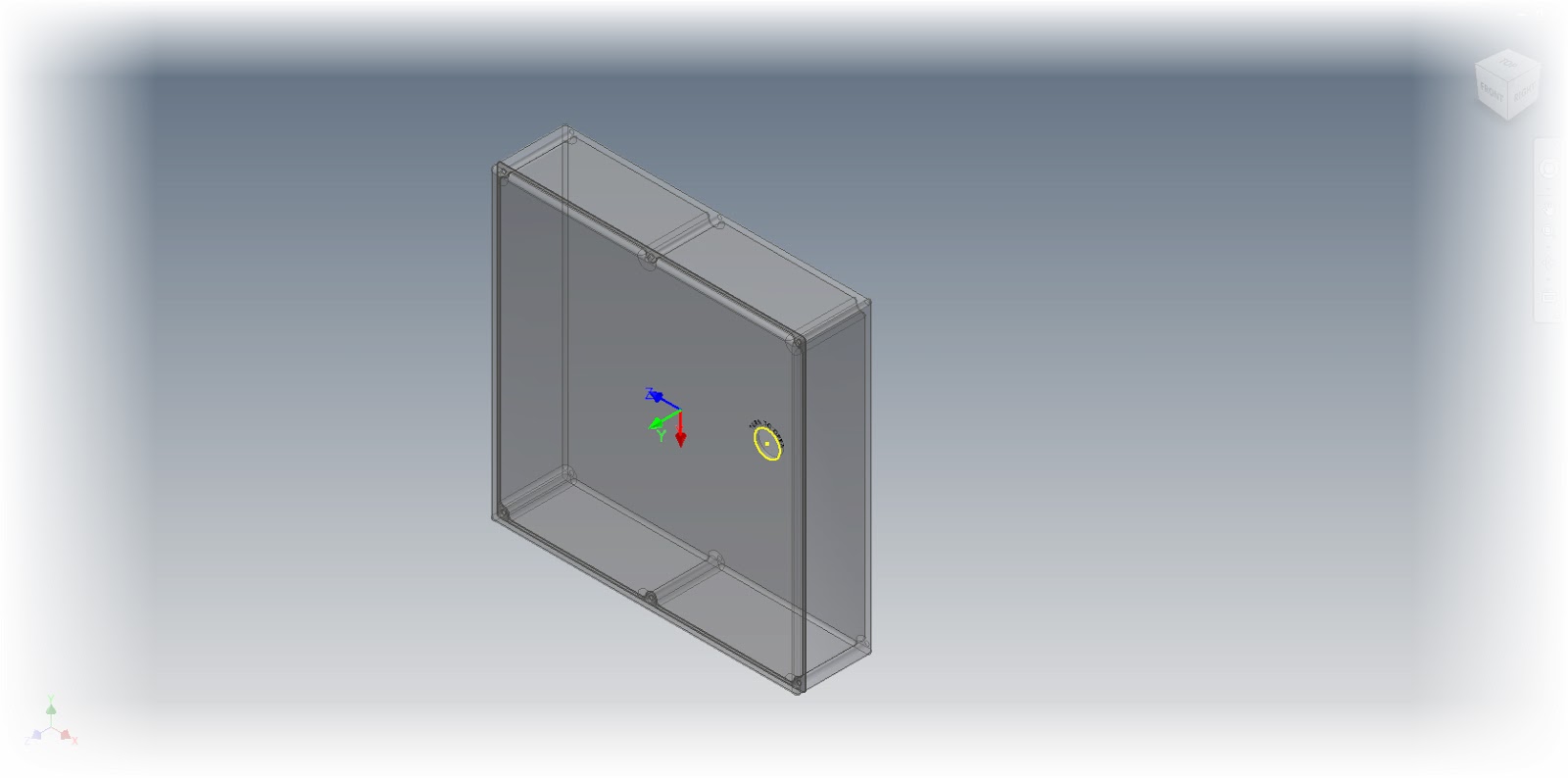 The corrected orientation