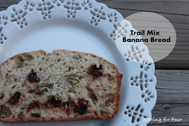 Trail Mix Banana Bread from Setting for Four