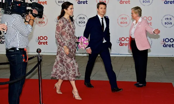 Princess Mary and Prince Frederik, Princess Marie and Prince Joachim attends the parliament and government's celebration of the 100th Anniversary of the 1915 danish constitution 