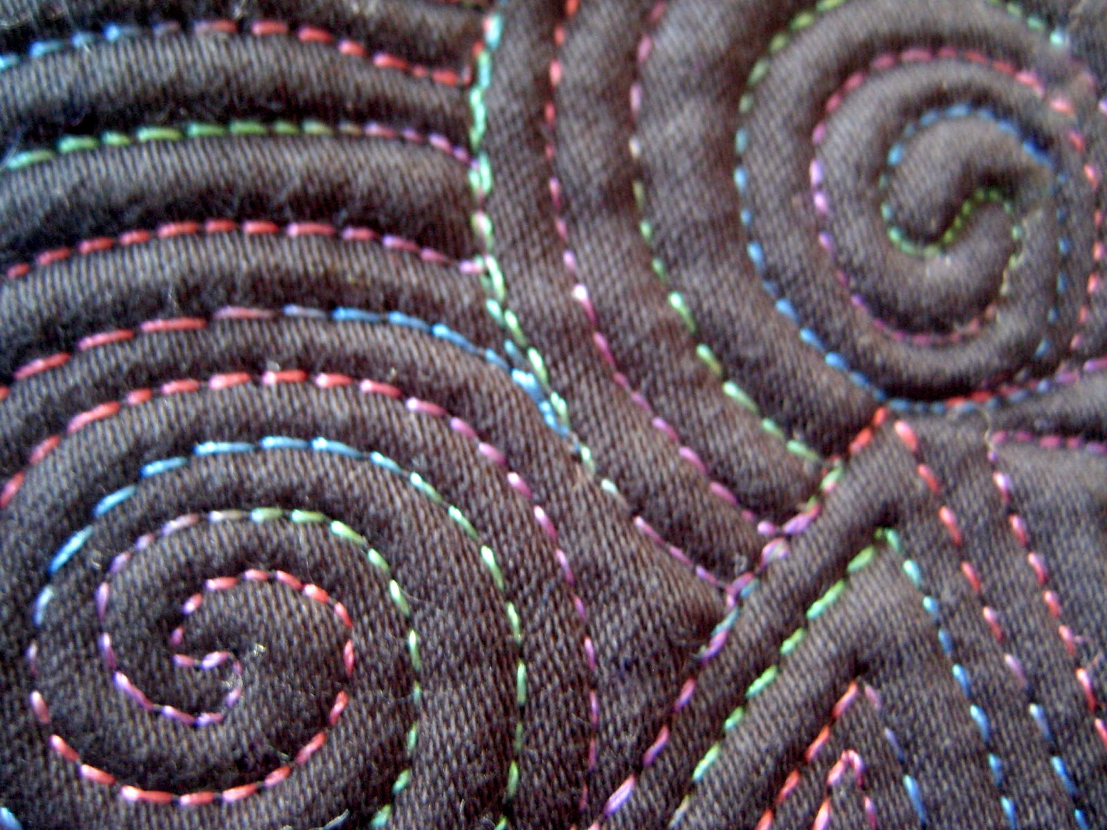 Amy's Free Motion Quilting Adventures Tips for Variegated Threads