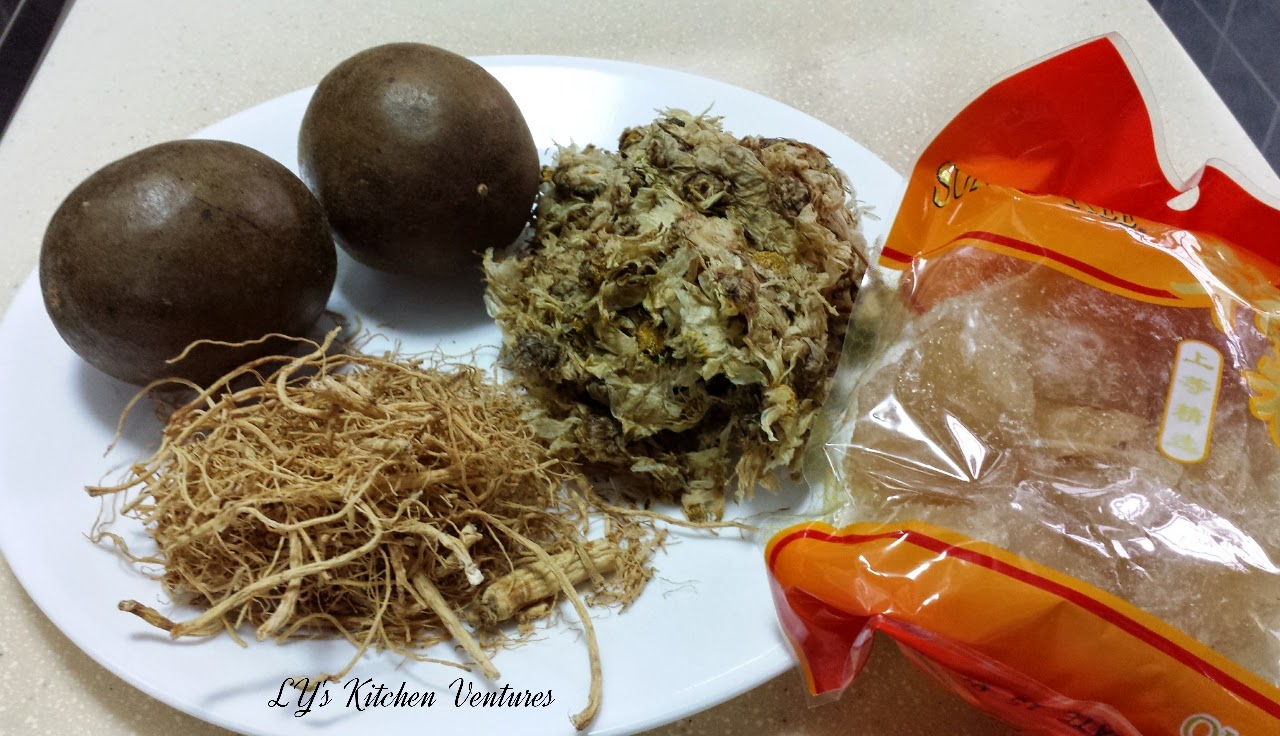 LY's Kitchen Ventures Luo Han Guo with Chrysanthemum and American