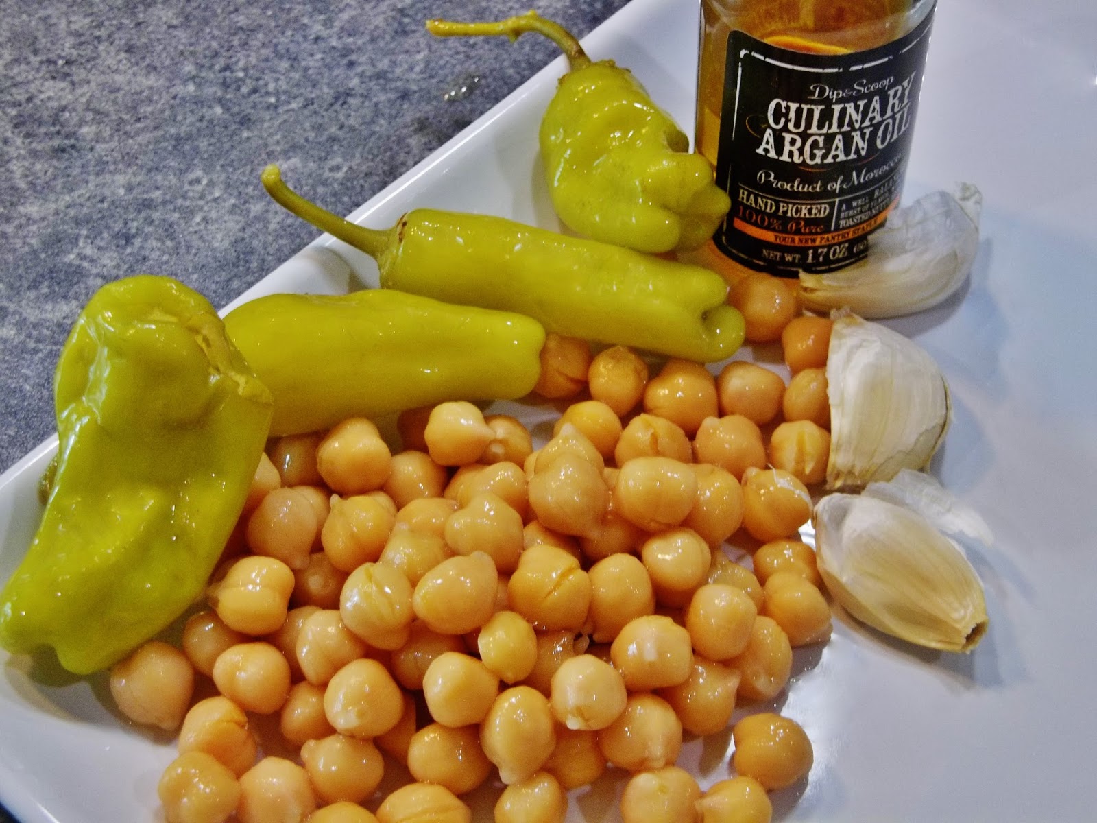 Heartfelt Balance Handmade Life Pepperoncini Hummus with Toasted Rye