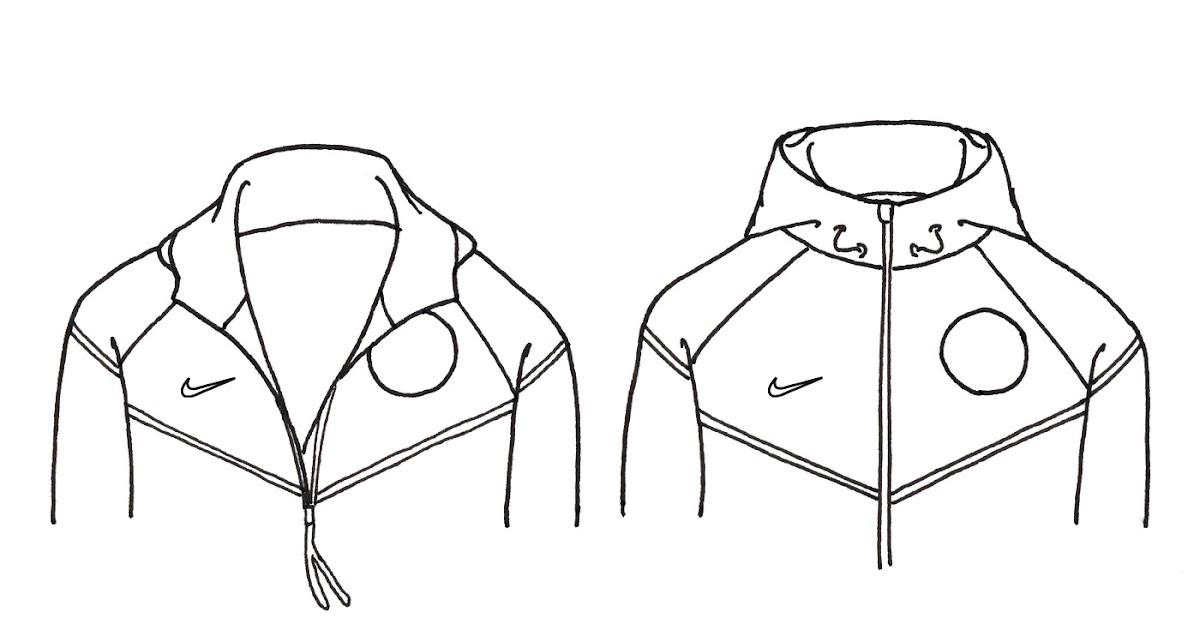 Jenny Almén Illustration NIKE LOOK BOOK.